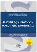 Specyfikac... - Baran Andrzela Gawrońska, Marta Mikulska-Nawacka -  Książka z wysyłką do UK