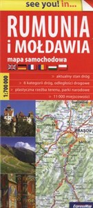 Obrazek Rumunia i Mołdawia Mapa samochodowa 1:700 000