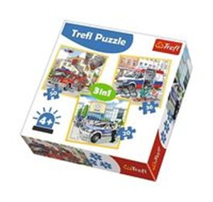 Picture of Puzzle Pojazdy interwencyjne 3w1