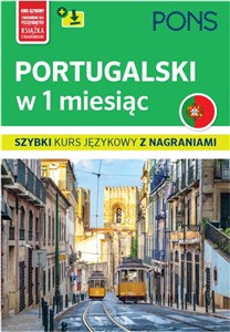 Obrazek Portugalski w 1 miesiąc szybki kurs językowy PONS z nagraniami mp3