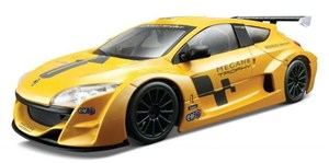 Obrazek BBURAGO MODEL RENAULT MEGANE TROPHY MET YELLOW 1:24