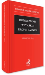 Picture of Domniemanie w polskim prawie karnym
