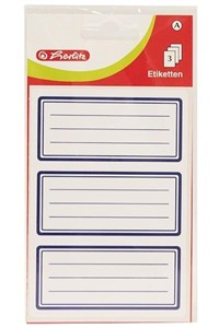 Picture of Naklejki na zeszyt gładkie, 3 arkusze