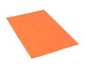 Picture of Filc dekoracyjny pomarańczowy 20x30cm 10szt