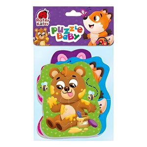 Obrazek Puzzle piankowe Zwierzęta leśne RK6010-06