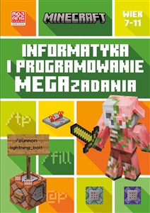 Obrazek Minecraft. Informatyka i programowanie. Megazadania. 7-11 lat