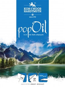 Picture of Blok Pop Oil A4 10 arkuszy