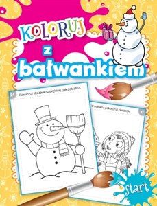 Picture of Koloruj z bałwankiem