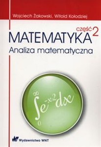 Obrazek Matematyka Część 2 Analiza matematyczna