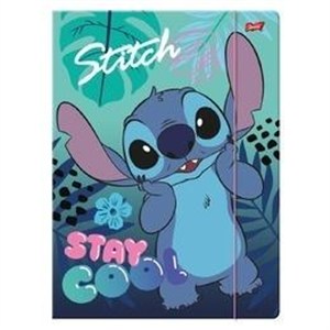 Obrazek Teczka A4 z gumką Stitch