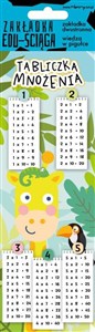 Picture of Zakładka EDU ŚCIAGA Tabliczka mnożenia ŻYRAFA