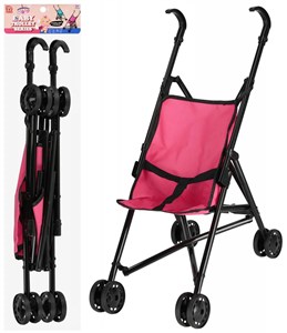 Picture of Wózek dla lalek parasolka metalowy