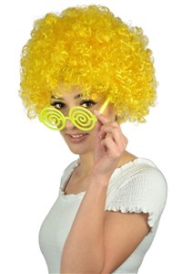 Picture of Peruka afro XXL żółta