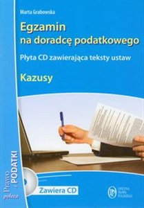 Obrazek Egzamin na doradcę podatkowego Kazusy + CD