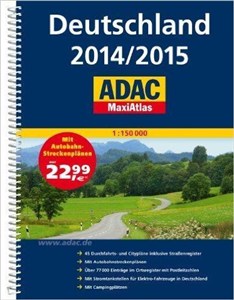 Obrazek MaxiAtlas ADAC. Deutschland 2014/2015