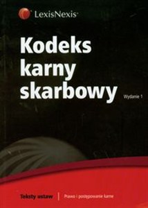 Obrazek Kodeks karny skarbowy