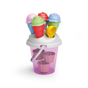 Obrazek Wiaderko przeźroczyste z lodami