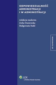 Obrazek Odpowiedzialność administracji i w administracji