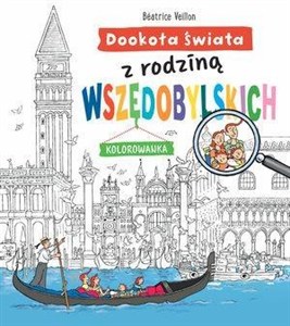Obrazek Dookoła świata z rodziną Wszędobylskich Kolorowanka
