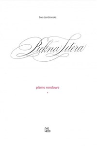 Obrazek Piękna Litera Pismo rondowe