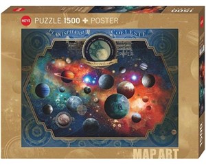 Obrazek Puzzle 1500 Kosmos, Andre Sanchez (Puzzle+plakat)