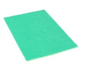 Obrazek Filc dekoracyjny turkusowy 20x30cm 10szt