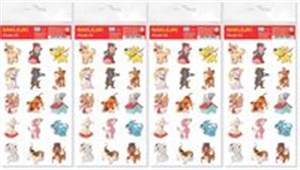 Picture of Pieski 02 Naklejki 4 sztuki