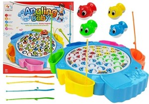 Obrazek Gra zręcznościowa Łowienie Rybek niebieska