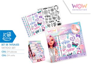 Picture of Zestaw 50 tatuaży WOW00114