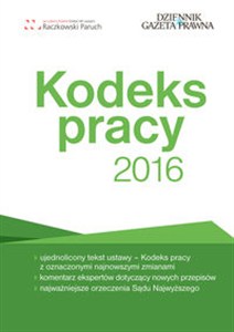 Obrazek Kodeks pracy 2016