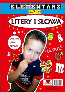 Obrazek Litery i słowa Elementarz 4-7 lat