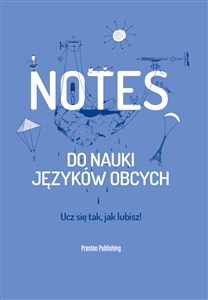 Obrazek Notes do nauki języków obcych niebieski Ucz się tak, jak lubisz!