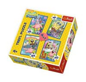 Obrazek Puzzle 4w1SpongeBob i Patryk