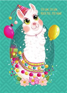 Obrazek Karnet B6 Lama 2