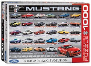 Picture of Puzzle 1000 Ford Mustang - Ewolucja