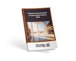 Obrazek Polityka rachunkowości w instytucjach kultury 2024