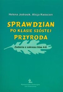 Obrazek Przyroda Sprawdzian po klasie szóstej Szkoła podstawowa