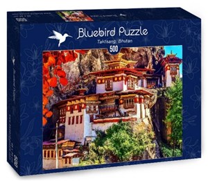 Obrazek Puzzle 500 Bhutan, Taktsang