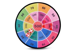 Picture of Tarcza z rzutkami 36cm