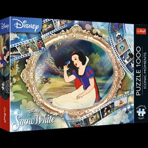 Obrazek Puzzle Premium Plus Quality Iconic Moments: Królewna Śnieżka 1000