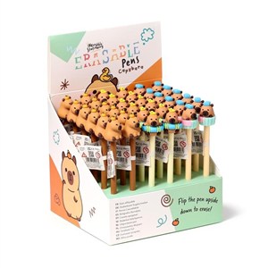 Picture of Długopis z nakładką Kapibara (36szt)