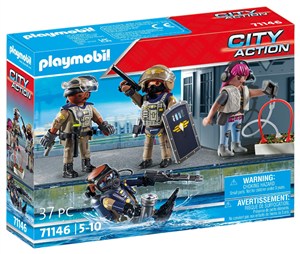 Picture of Playmobil Zestaw figurek jednostki specjalnej 71146