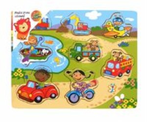 Obrazek Puzzle drewniane układanka Wakacje