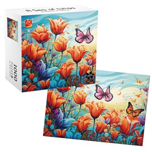 Obrazek Puzzle 1000 Tulipany