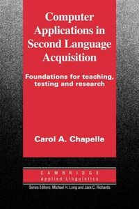 Obrazek Computer Applications in Second Language Acquisition