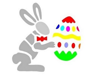 Obrazek Szablon zmywalny 12x15cm