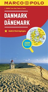 Obrazek Dania Mapa DANMARK ZOOM SYSTEM