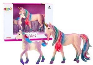 Picture of Figurki kolekcjonerskie jednorożec z młdym