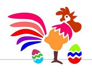 Obrazek Szablon zmywalny 12x15cm