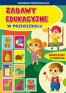 Obrazek Zabawy edukacyjne w przedszkolu Naklejki w prezencie